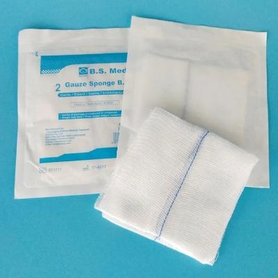 ประเทศจีน Large Sterile Gauze Pads 4x4 Sterile 12ply Woven Gauze Sponges Gauze Pads Sterile for Enhanced Absorption First Aid Medical ผู้ผลิต
