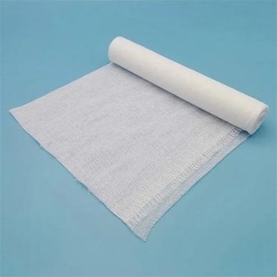 ประเทศจีน OEM 90cm 100 yard with or without X-ray Gauze Roll for Medical ผู้ผลิต
